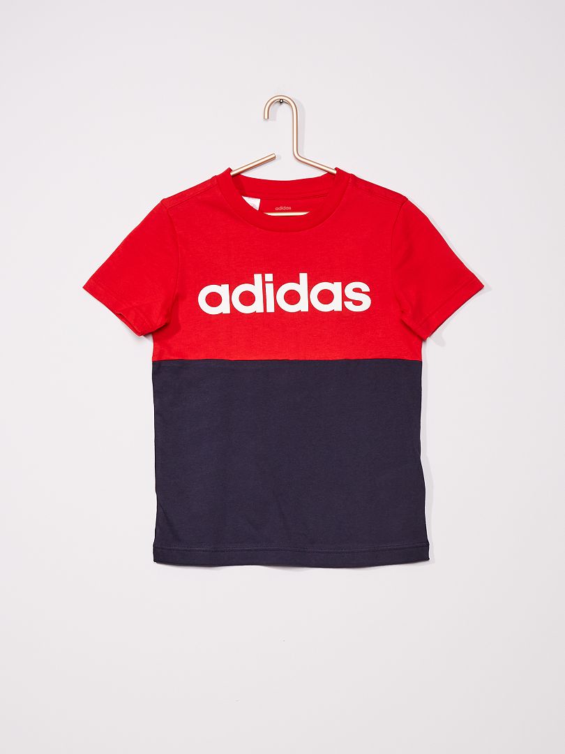 t shirt adidas rouge