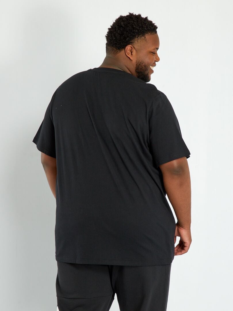 T-shirt 'adidas' en jersey Noir - Kiabi