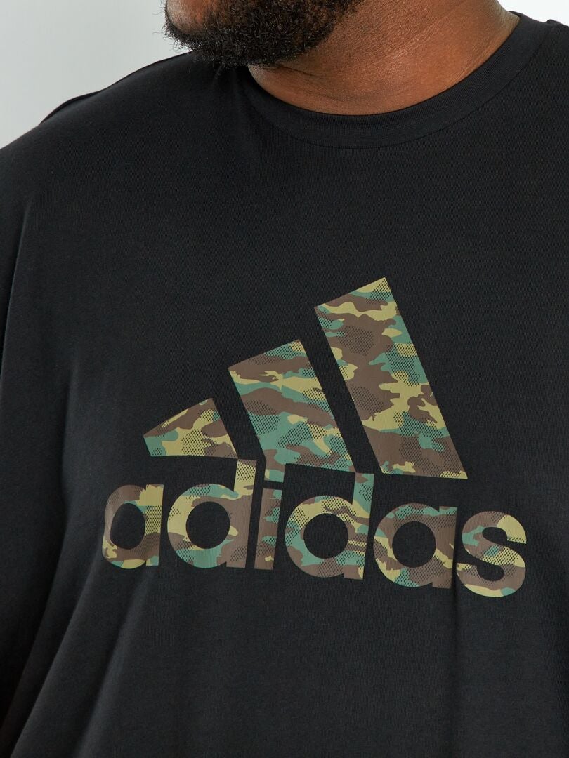 T-shirt 'adidas' en jersey Noir - Kiabi