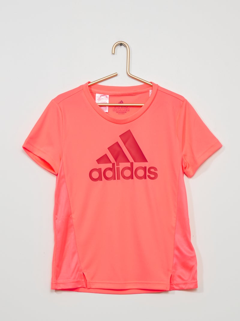 T-shirt 'adidas' en microfibre Rose - Kiabi