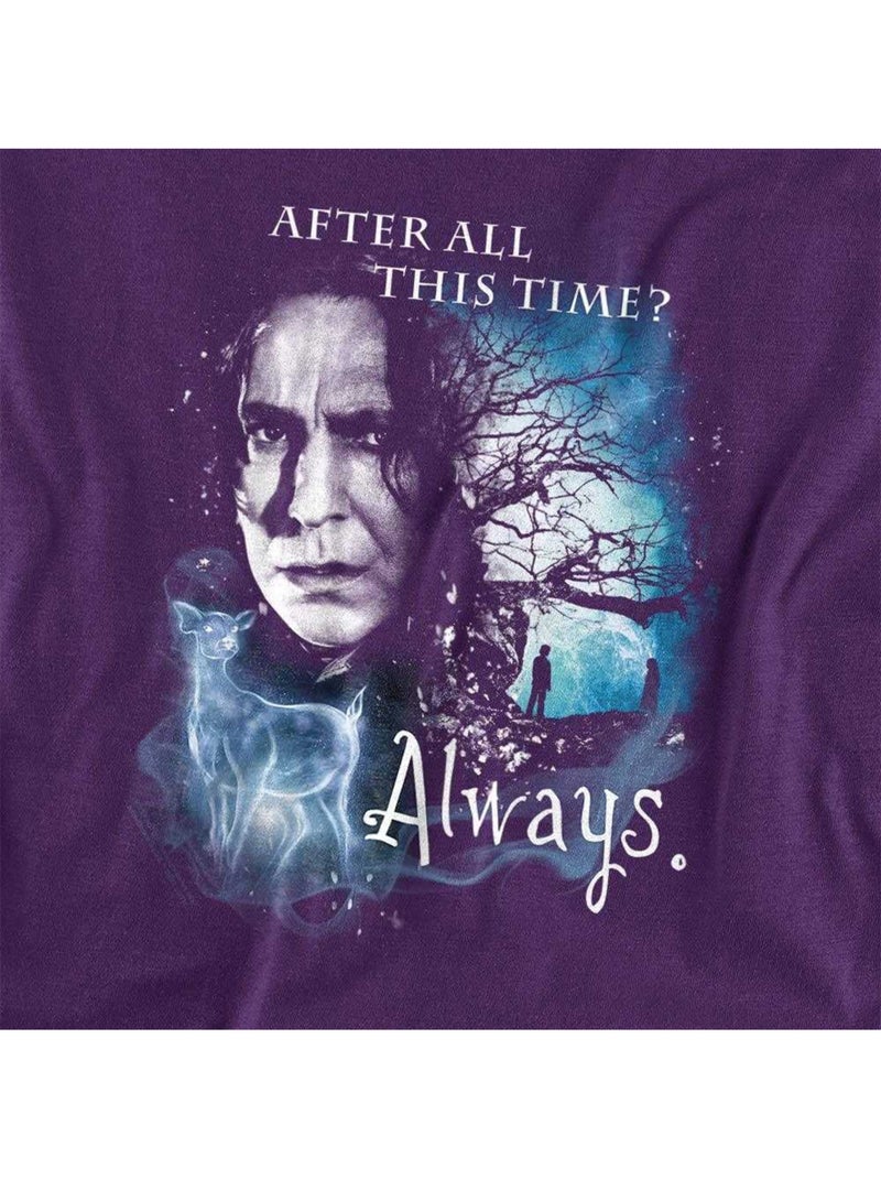 T-shirt after all this time always - harry potter (design/motif: imprimé, texte) Violet - Kiabi