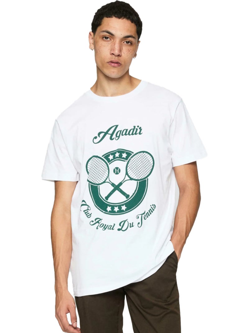 T-shirt agadir club royal - mister tee Blanc - Kiabi