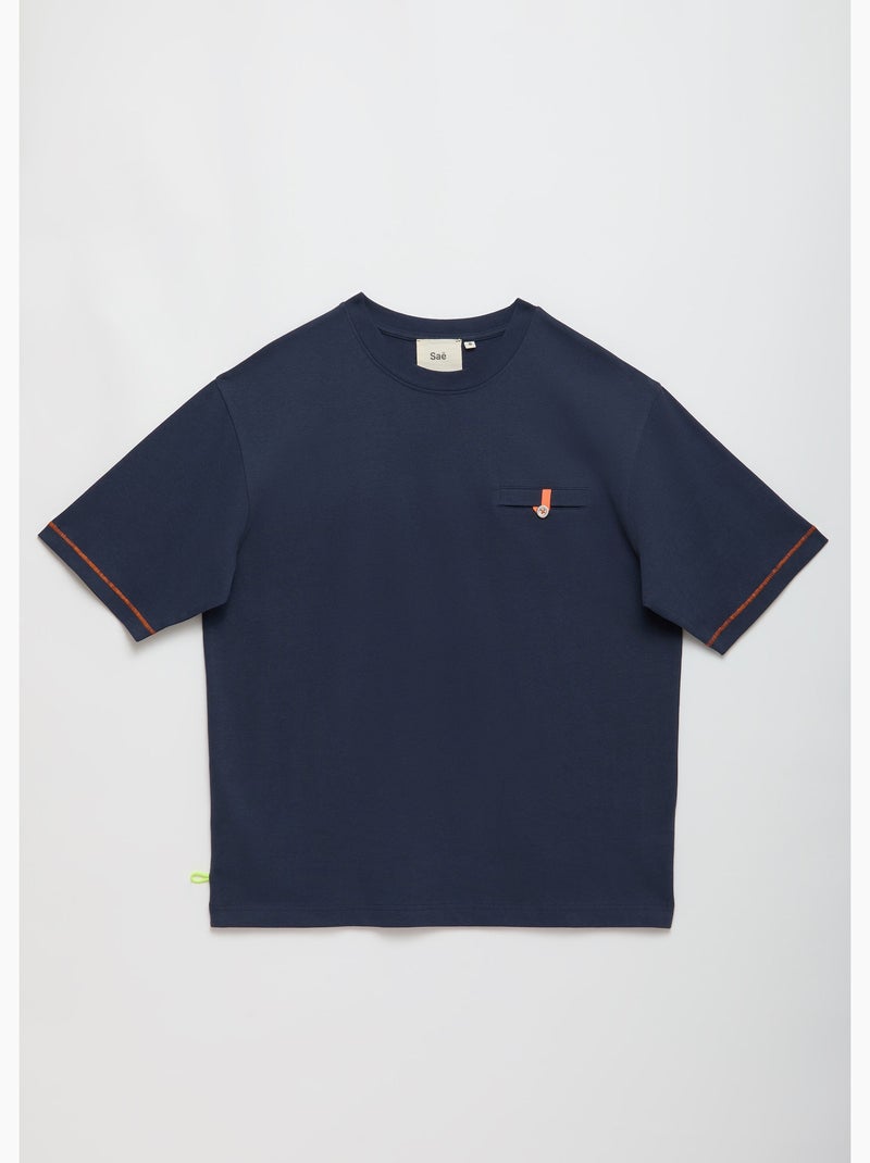T-shirt aichi  femme - sae paris Bleu - Kiabi