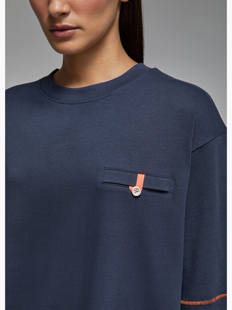 T-shirt aichi  femme - sae paris Bleu - Kiabi