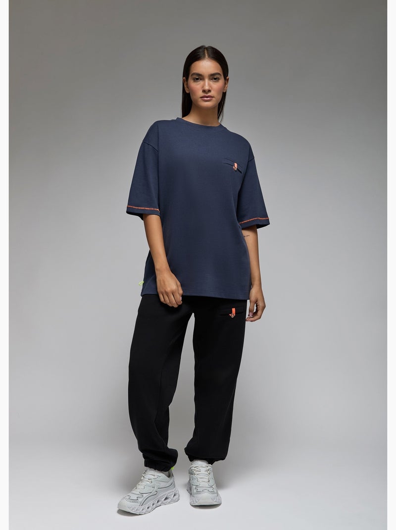 T-shirt aichi  femme - sae paris Bleu - Kiabi