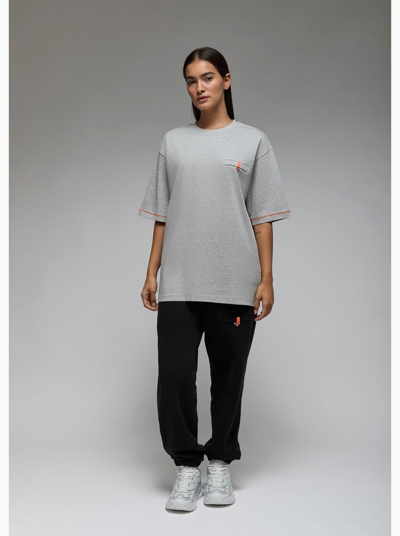T-shirt aichi  femme - sae paris Gris - Kiabi