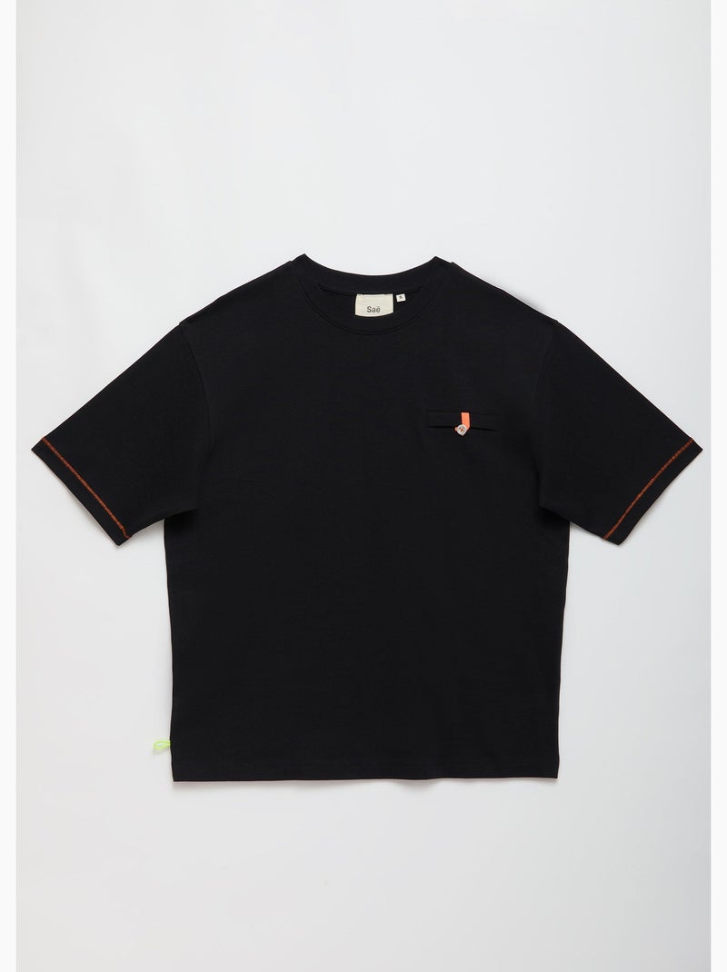 T-shirt aichi  femme - sae paris Noir - Kiabi