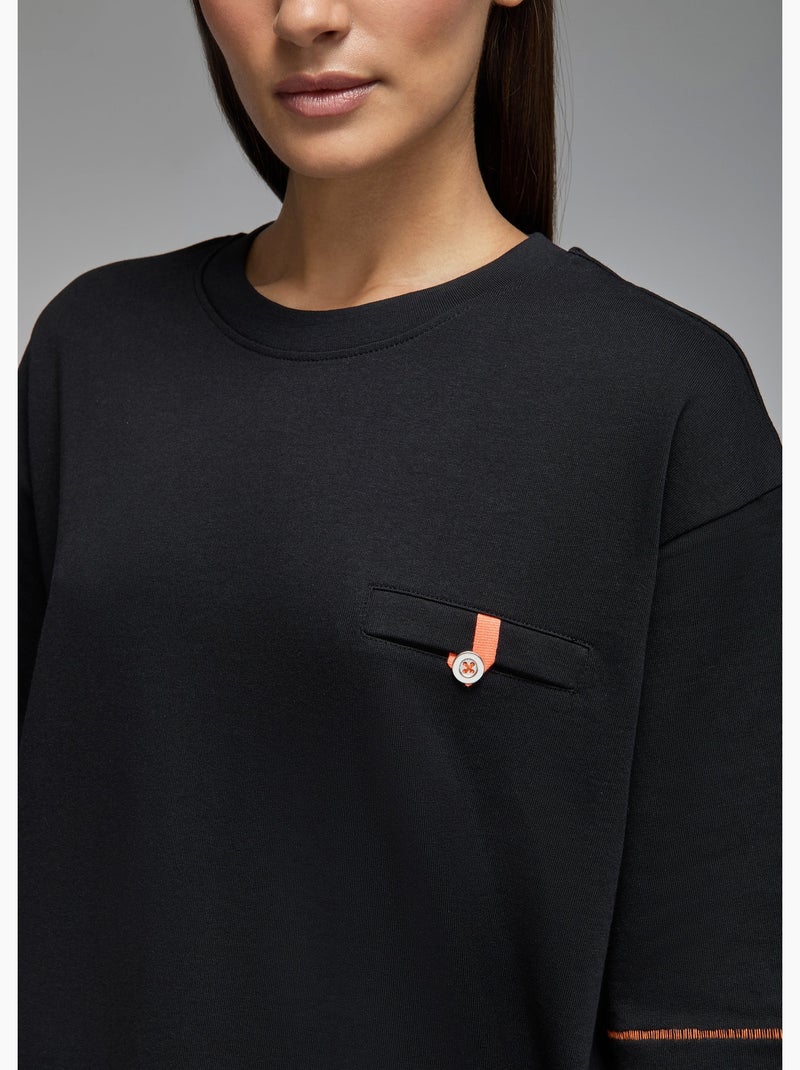 T-shirt aichi  femme - sae paris Noir - Kiabi