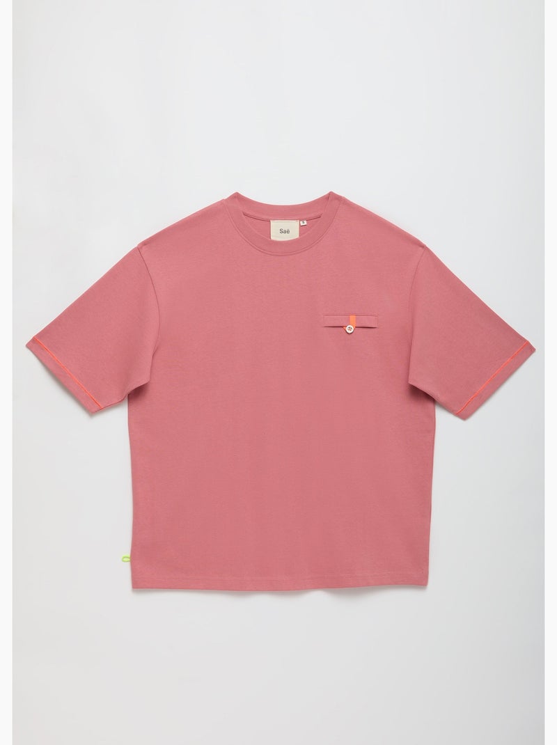 T-shirt aichi  femme - sae paris Rose - Kiabi