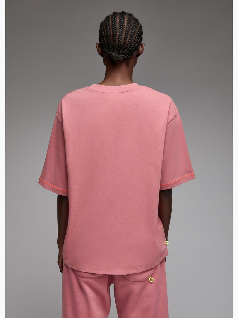 T-shirt aichi  femme - sae paris Rose - Kiabi