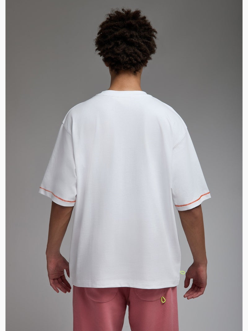 T-shirt aichi  homme - sae paris Blanc - Kiabi
