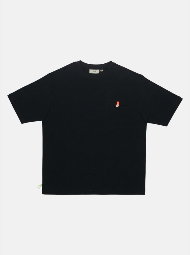 T-shirt aichi  homme - sae paris Noir - Kiabi