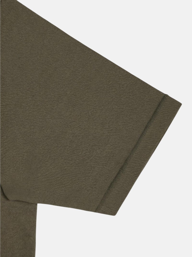 T-shirt aichi  homme - sae paris Vert olive - Kiabi
