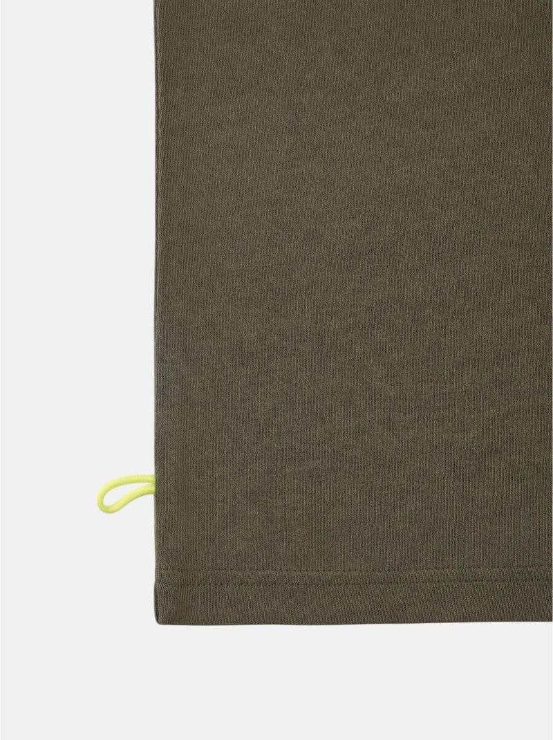 T-shirt aichi  homme - sae paris Vert olive - Kiabi