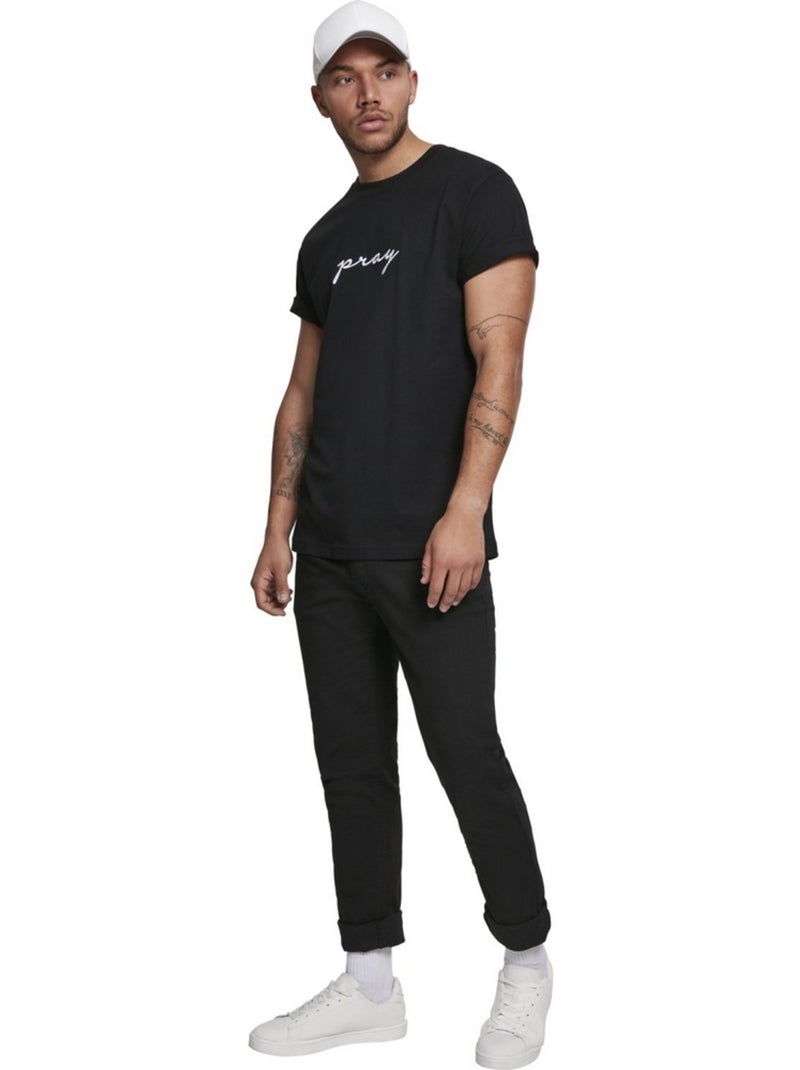 T-shirt all prays - mister tee Noir - Kiabi