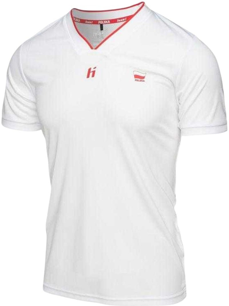T-shirt alumni pologne - huari Blanc/Rouge - Kiabi