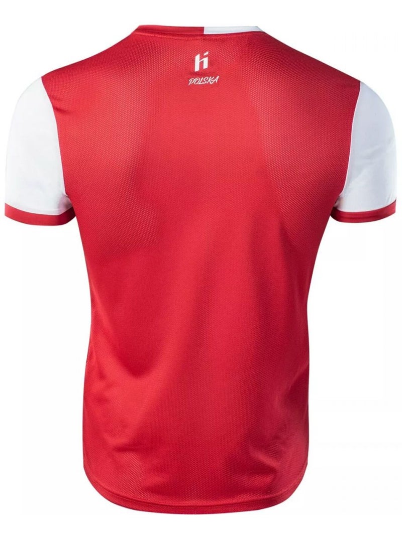T-shirt alumni pologne - huari Blanc/Rouge - Kiabi