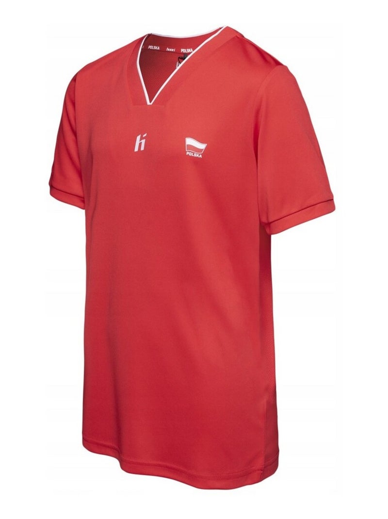T-shirt alumni pologne - huari Rouge brique - Kiabi