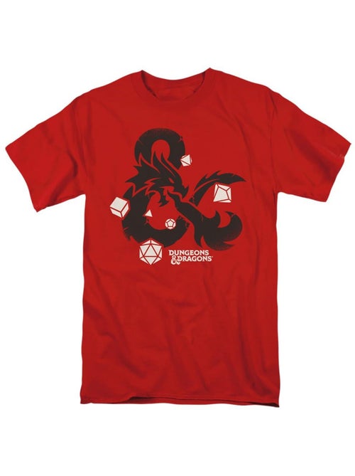 T-shirt ampersand - donjons et dragons - Kiabi