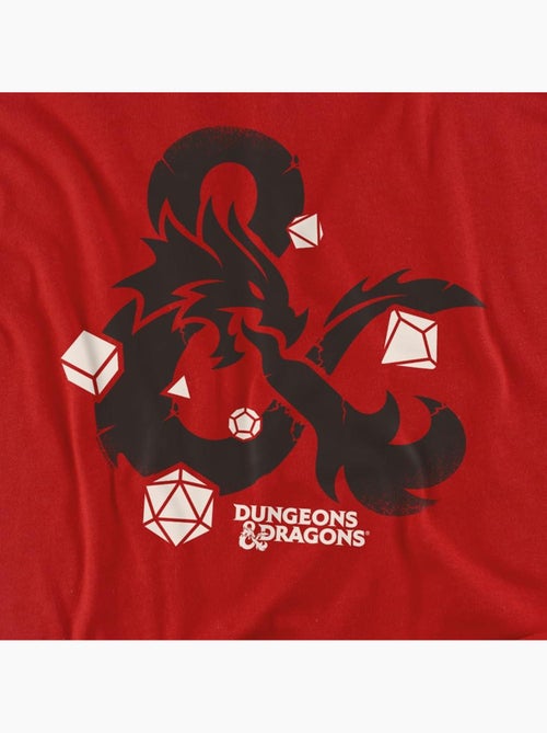 T-shirt ampersand - donjons et dragons - Kiabi