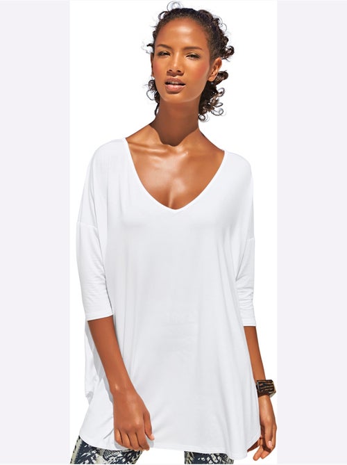 T-shirt ample - taille standard - helline - Kiabi