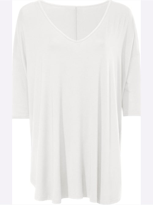 T-shirt ample - taille standard - helline - Kiabi
