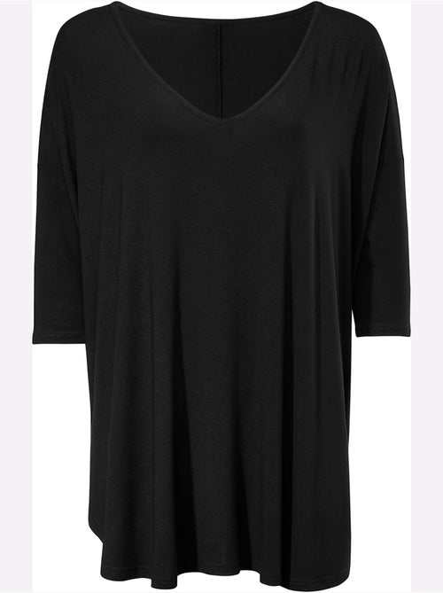 T-shirt ample - taille standard - helline - Kiabi