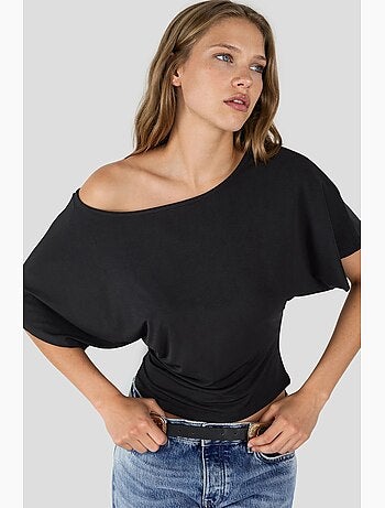 T-shirt ample à col bateau hiccup