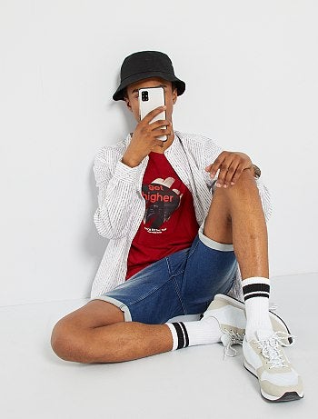 T-shirt ample imprimé