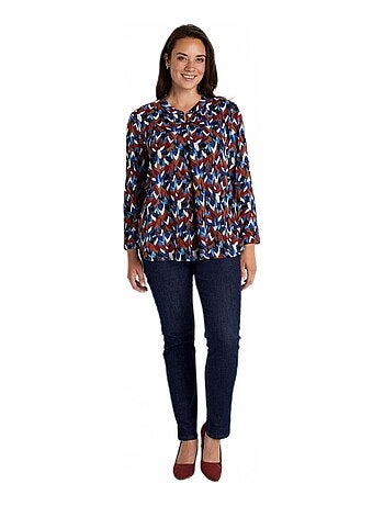 T-shirt ample long détails brillants