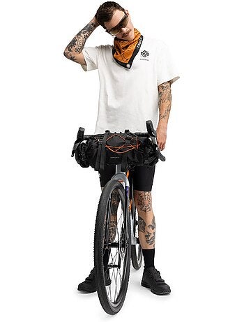 T-shirt ample manches courtes cyclotourisme homme cyclisme homme exploring sand