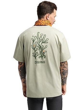 T-shirt ample manches courtes cyclotourisme homme cyclisme homme herb