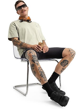 T-shirt ample manches courtes cyclotourisme homme cyclisme homme herb
