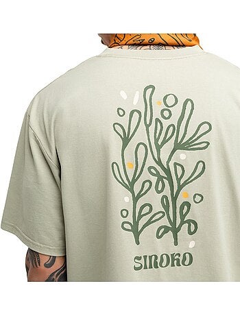 T-shirt ample manches courtes cyclotourisme homme cyclisme homme herb