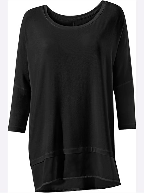 T-shirt Ample Tissu Léger à L'ourlet - Taille Standard - Helline - Kiabi T-shirt Ample Tissu Léger à L'ourlet - Taille Standard - Helline - Kiabi