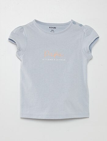T-shirt Vintage Bleu JERZEES - Taille M Femme, Style Y2K Années 90, Occasion Excellent état