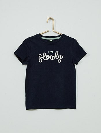 T-shirt animé éco-conçu