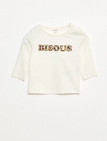 T-shirt animé en coton