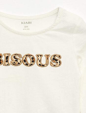 T-shirt animé en coton