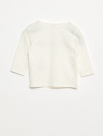 T-shirt animé en coton