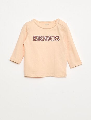 T-shirt animé en coton