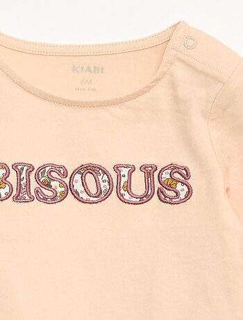T-shirt animé en coton
