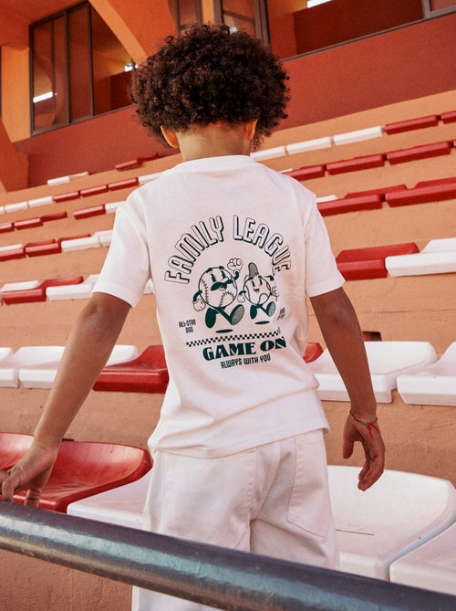 T-shirt animé fête des pères - Kiabi
