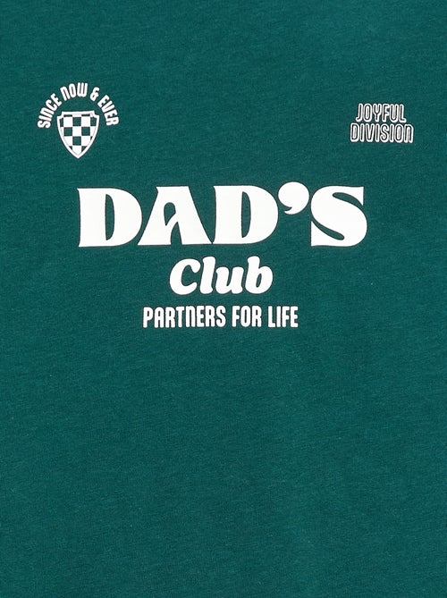T-shirt animé fête des pères - Kiabi