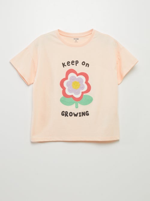 T-shirt animé manches courtes - Kiabi