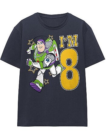 T-shirt anniversaire motif buzz l´éclair i´m - toy story (buzz l´éclair)
