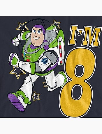 T-shirt anniversaire motif buzz l´éclair i´m - toy story (buzz l´éclair)