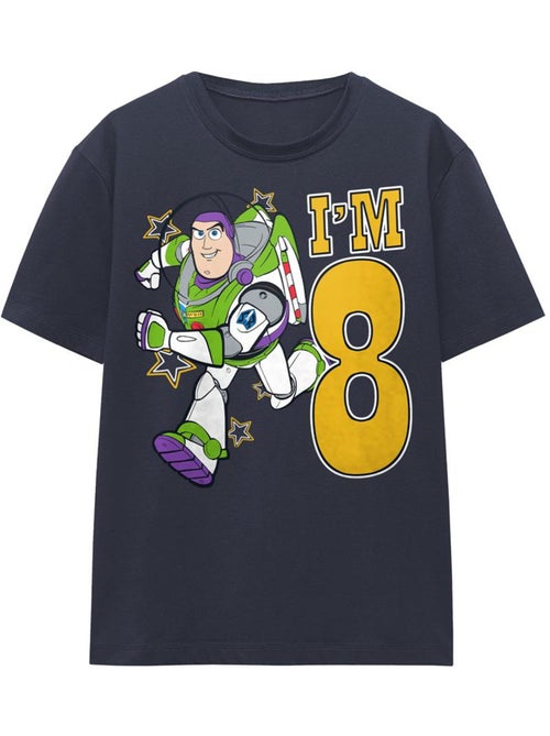 T-shirt anniversaire motif buzz l´éclair i´m - toy story (buzz l´éclair) - Kiabi