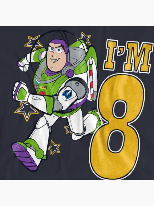 T-shirt anniversaire motif buzz l´éclair i´m - toy story (buzz l´éclair) - Kiabi