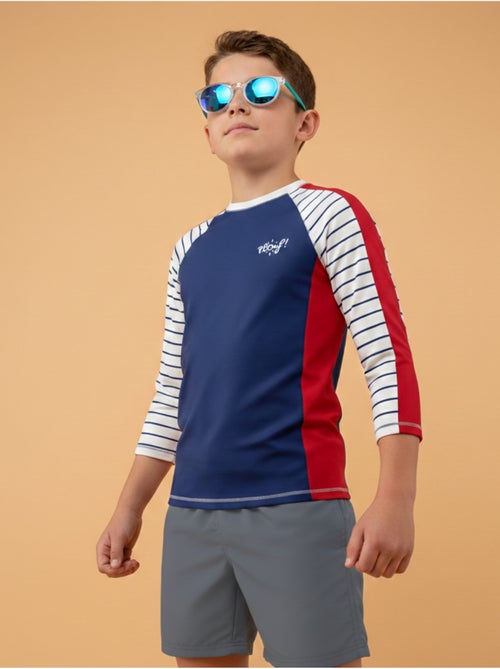 T-shirt Anti-UV garçon : Régate - Kiabi